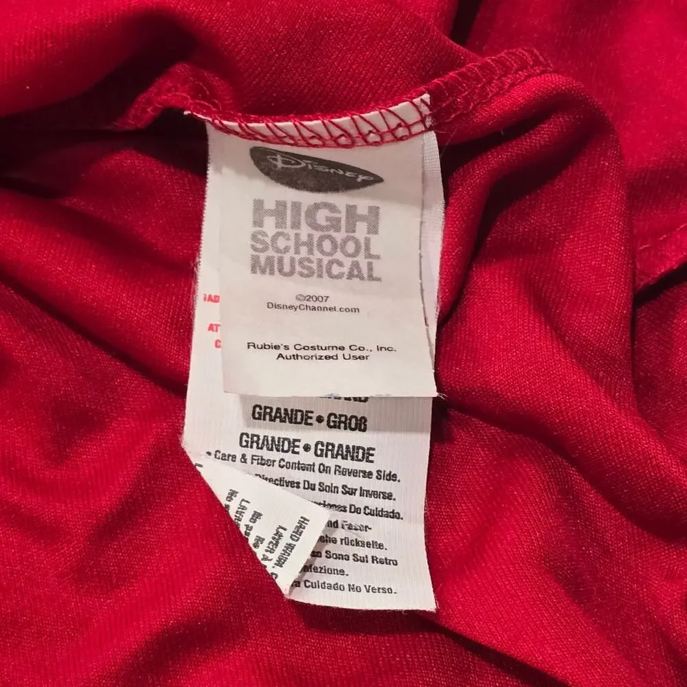 Rubie's Disney High School Musical Wildcat EHS Cheerleader Halloween Costume - Picture 4 of 8